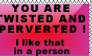 perverted Stamp