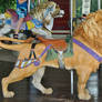 Lion carousel stock 2