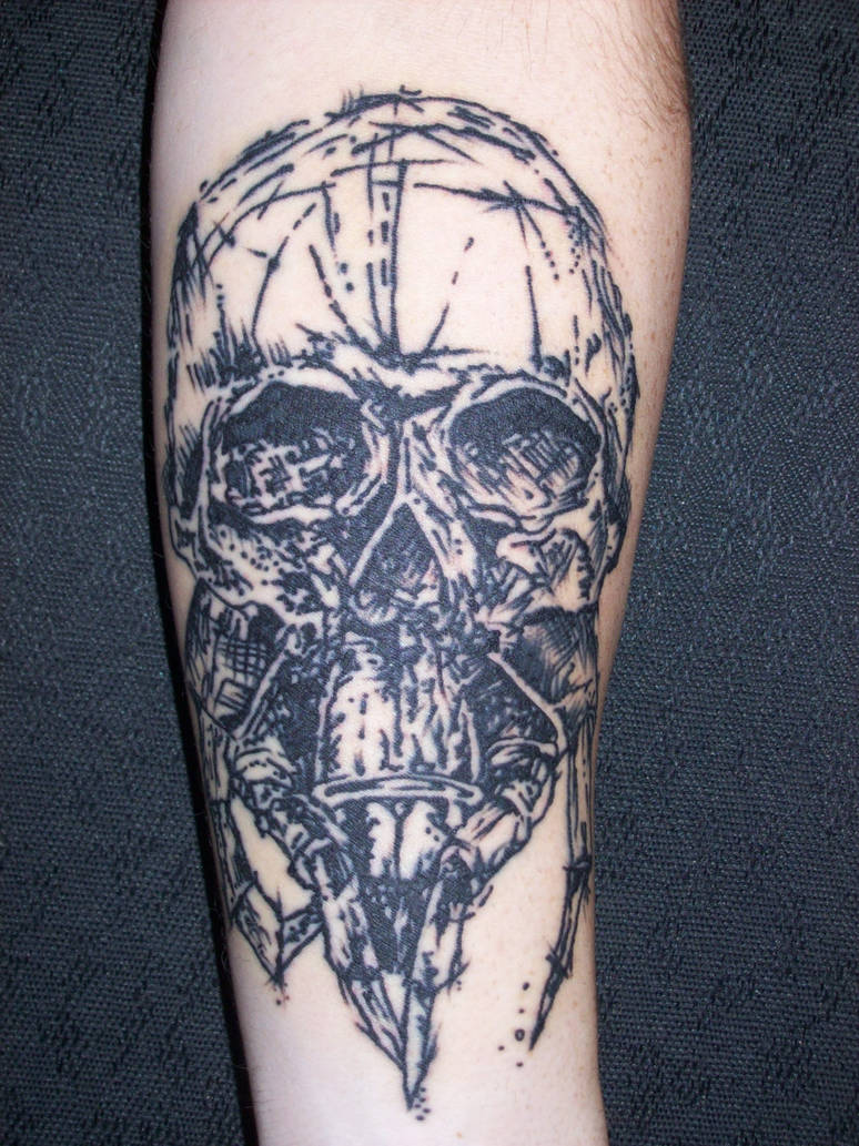 Derek Hess tattoo by Sn4ckb4r on DeviantArt