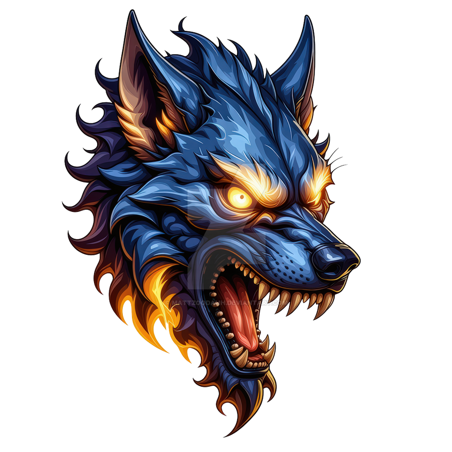 Wolf Fire Skull A1 by Mattzoodahh on DeviantArt Wolf Fire Skull A1 by Mattzoodahh on DeviantArt