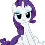 Rarity cat face vector