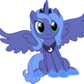 Princess Luna cat face vector (Woona)