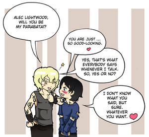 TMI- Will you be my parabatai?