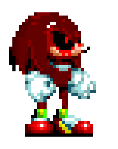 Pixilart - Sonic Tails Knuckles.Exe by Sussy-sans