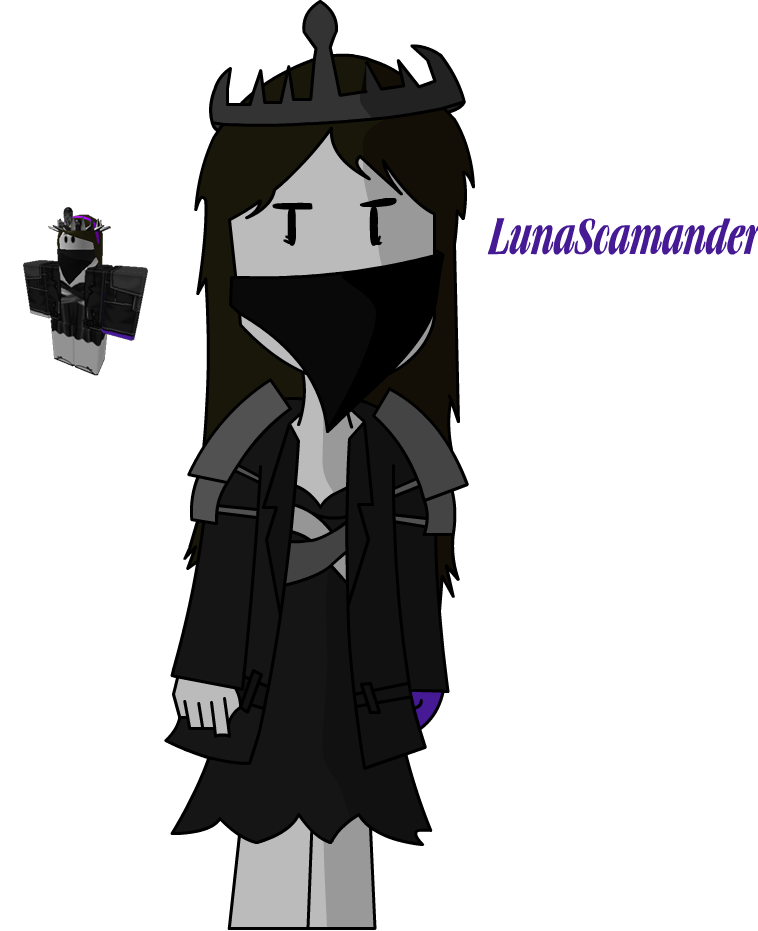 Lunascamander Drawing Roblox By Guttc On Deviantart - how do you draw a roblox character