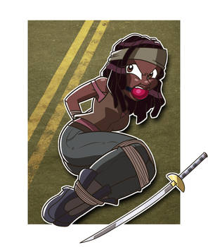 Commission: Michonne YCH