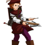 Crossbow woman