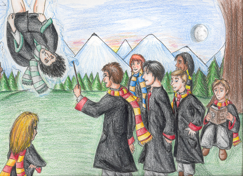 Marauders and Snape - Colored