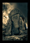Trethevy Quoit by struckdumb