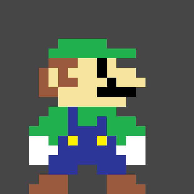 Luigi De 8 Bits Luigi 8 Bit Wooden Pixel Art Etsy luigi-de-8-bits-luigi-8-bit-wooden-pixel-art-etsy