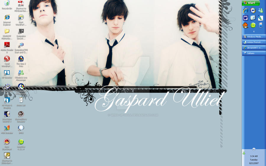 Gaspard Ulliel Desktop