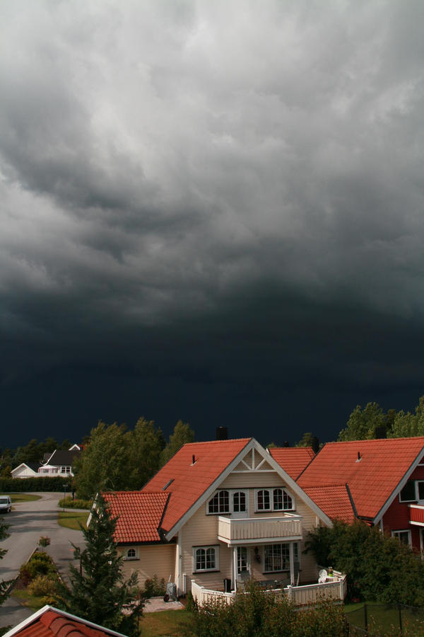 Norway - Unreal dark clouds