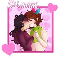 [ AA3 ] Kiss Meme | SpicyFlower Ship