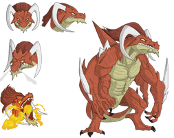 Nanatsu No Taizai OC-Berserker Dragon