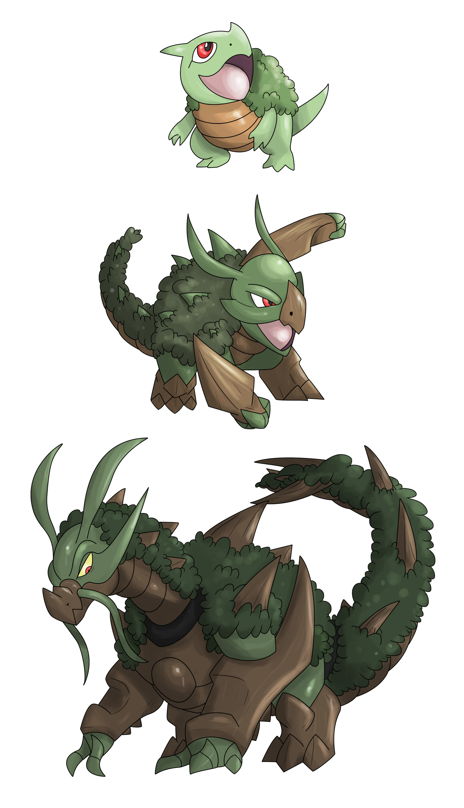 Grass Starters On Fakemon Starters DeviantArt grass-starters-on-fakemon-starters-deviantart