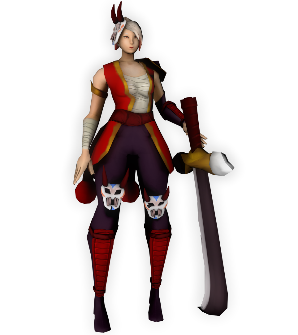 Riven BloodMoon custom skin by Hakujoo on DeviantArt