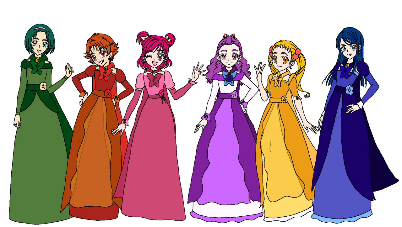 Medieval yes Precure 5 gogo by monsterhigh38 on DeviantArt