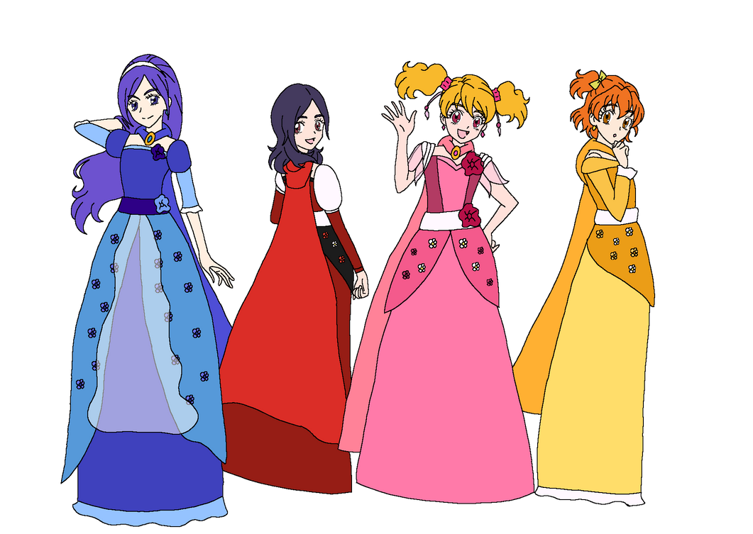 Precure All-Stars Medieval looks (GMD) by monsterhigh38 on DeviantArt