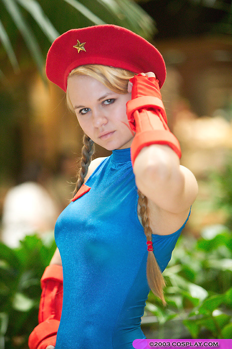 Cammy White blue