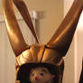 Loki and his helmet