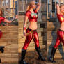 Wonder Girl collage