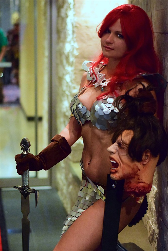 Red Sonja at Dragon Con 2015