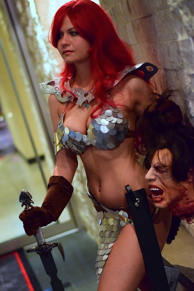 Red Sonja at Dragon Con 2015