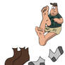 Soos Ramirez smelling feet and it's not pretty!