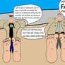 Phil/Peter Griffin smell adventures in their feet!