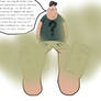 Soos loves going barefoot as they're super smelly!