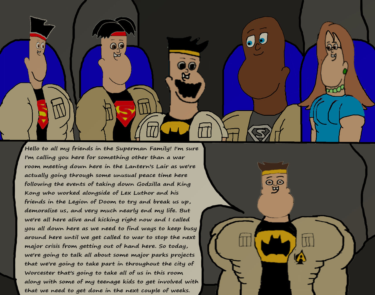 Page 76- Paul starts parks meetings