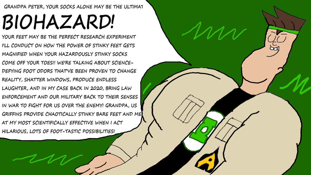 Phil Griffin calls Peter's socks A BIOHAZARD!
