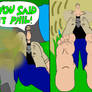 Peter Griffin unleashes his thick foot odors!
