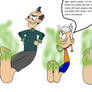 Lincoln/Lynn Sr/Lance Loud love their feet STINKY!