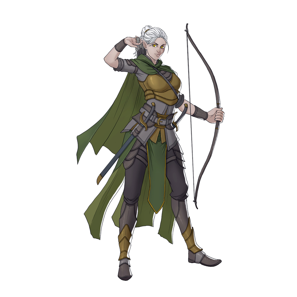 DnD 5e Mailana Wasanthi Half-elf Ranger by Ernesto by ArsovxD on DeviantArt