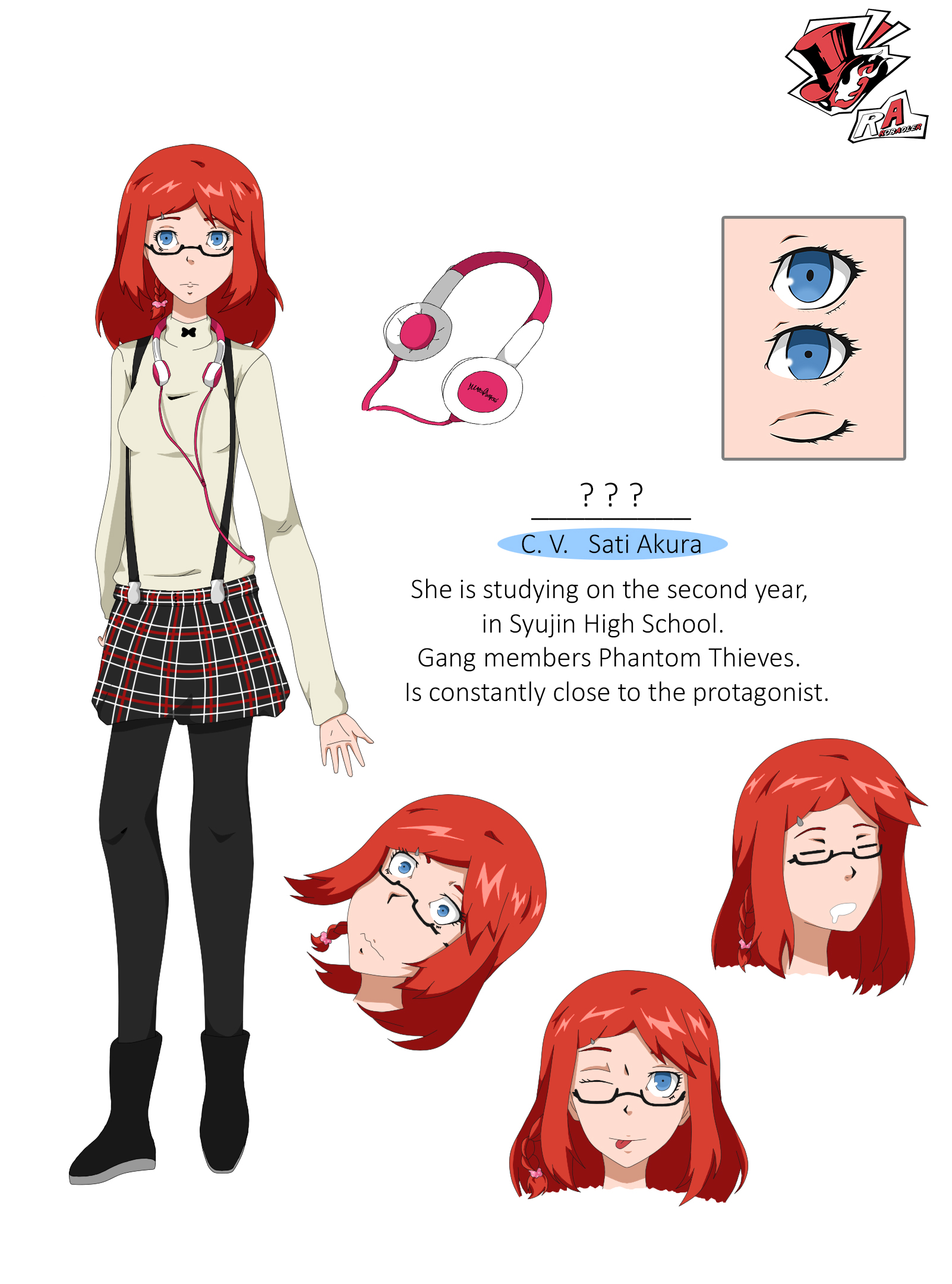 Persona 5 Concept Art & Characters
