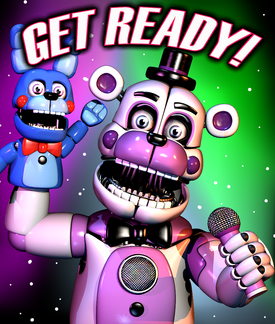 FNAF SL Funtime Freddy Get Ready Poster by MrNurpy on DeviantArt