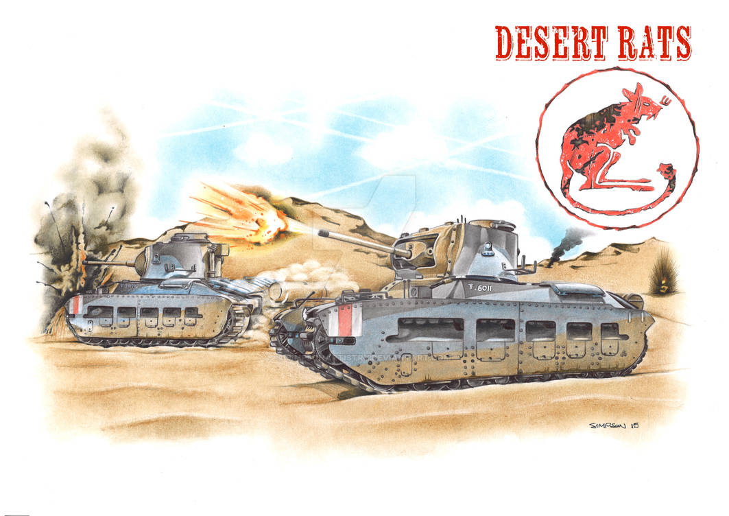 Desert Rats 2d Style Desert Rats - Matilda's by SIMPSONARTISTRY on DeviantArt