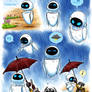 Wall-E fanfic art: Umbrella