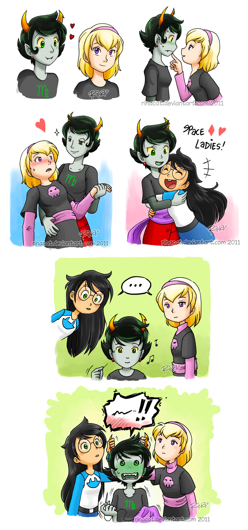 HS: Homestuck doodles 110829