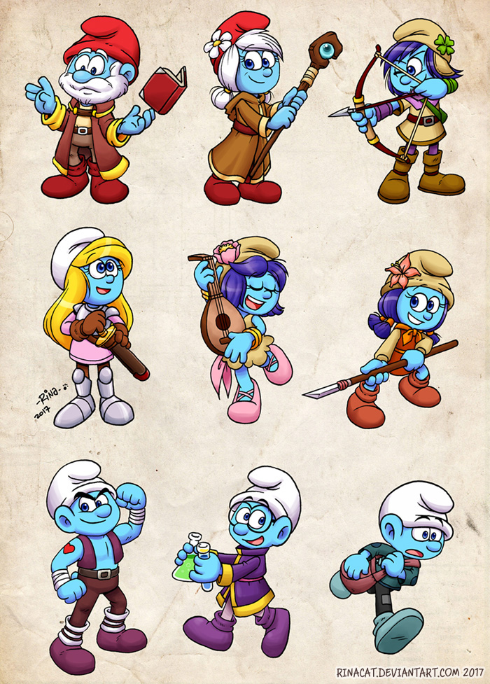 Smurfs: RPG Adventure AU