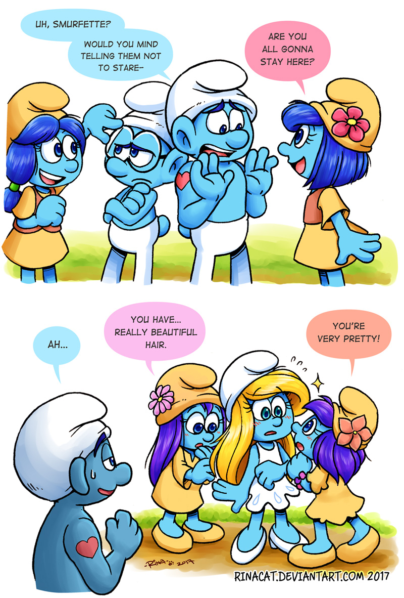 The Smurfs By Rinacat On Deviantart.