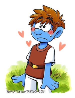 Smurfs: Blushing Clumsy