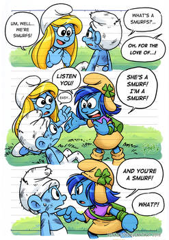 Smurfs: Human Smurfed pg 4