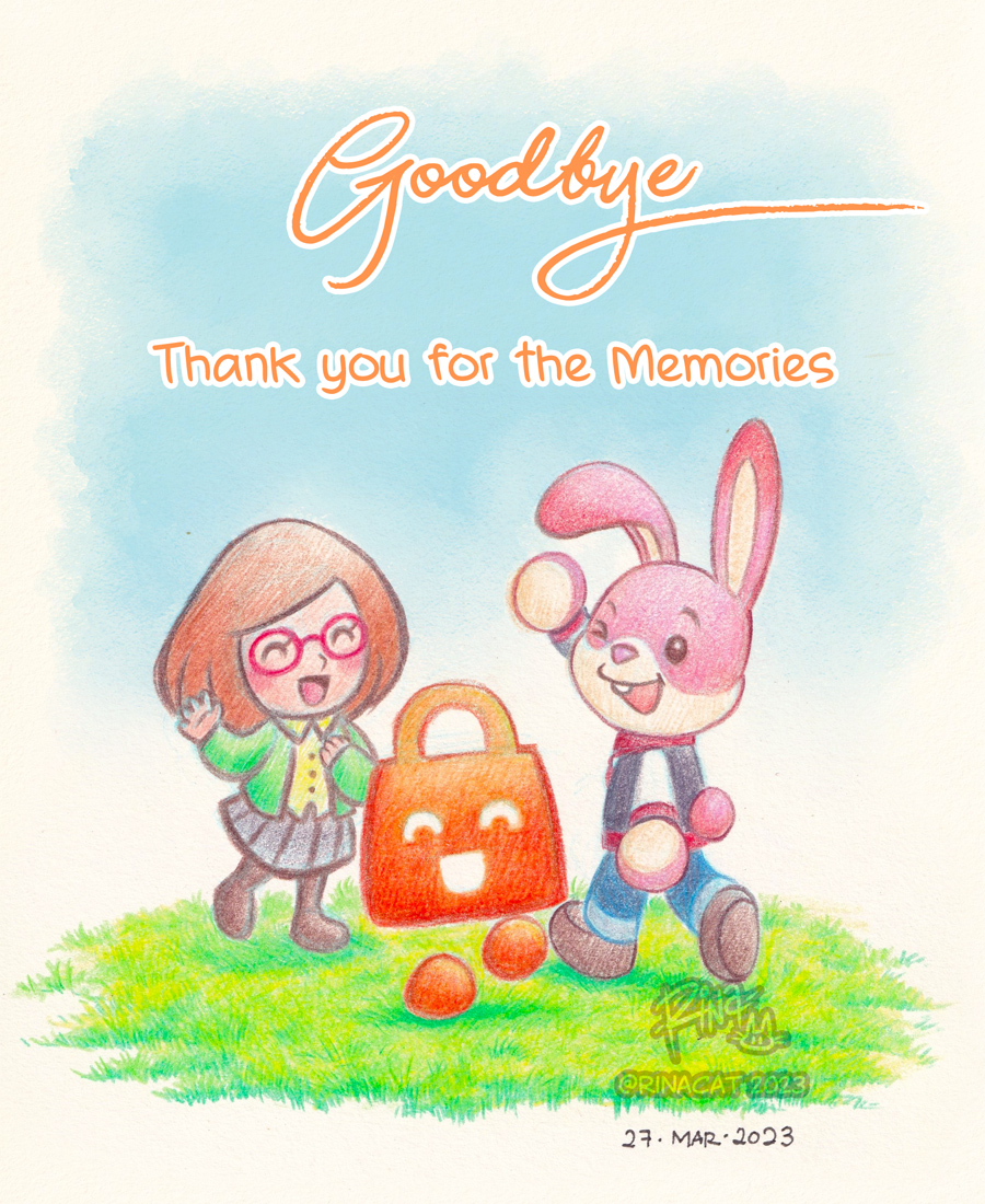 Goodbye Deviantart Goodbye 3DS eshop by rinacat on DeviantArt