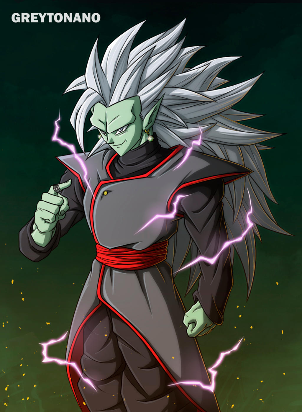 Zamasu SSJ 3 by Greytonano on DeviantArt