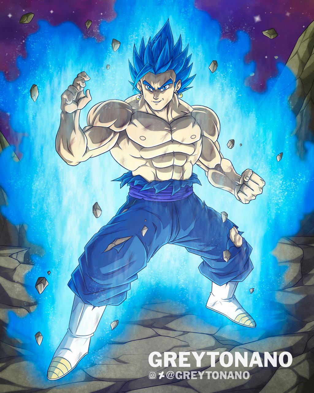 Ultra Blue Vegito By Greytonano On DeviantArt ultra-blue-vegito-by-greytonano-on-deviantart