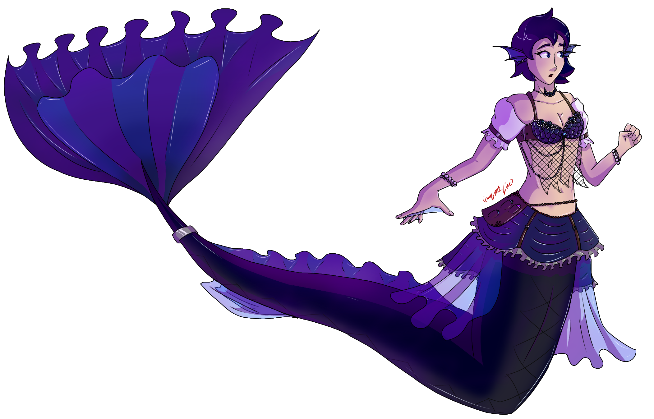 Mermay Day 15 - Emily by Corrupted-Ciphers on DeviantArt