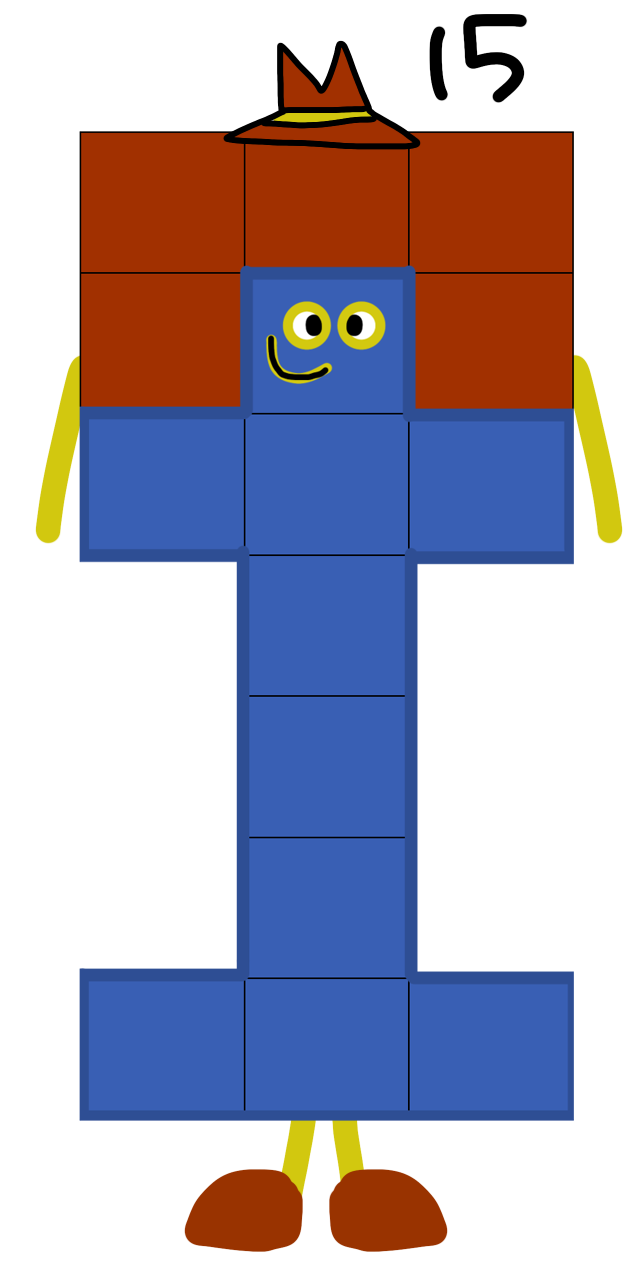 NumberBlock 15 by Mohammad2007 on DeviantArt