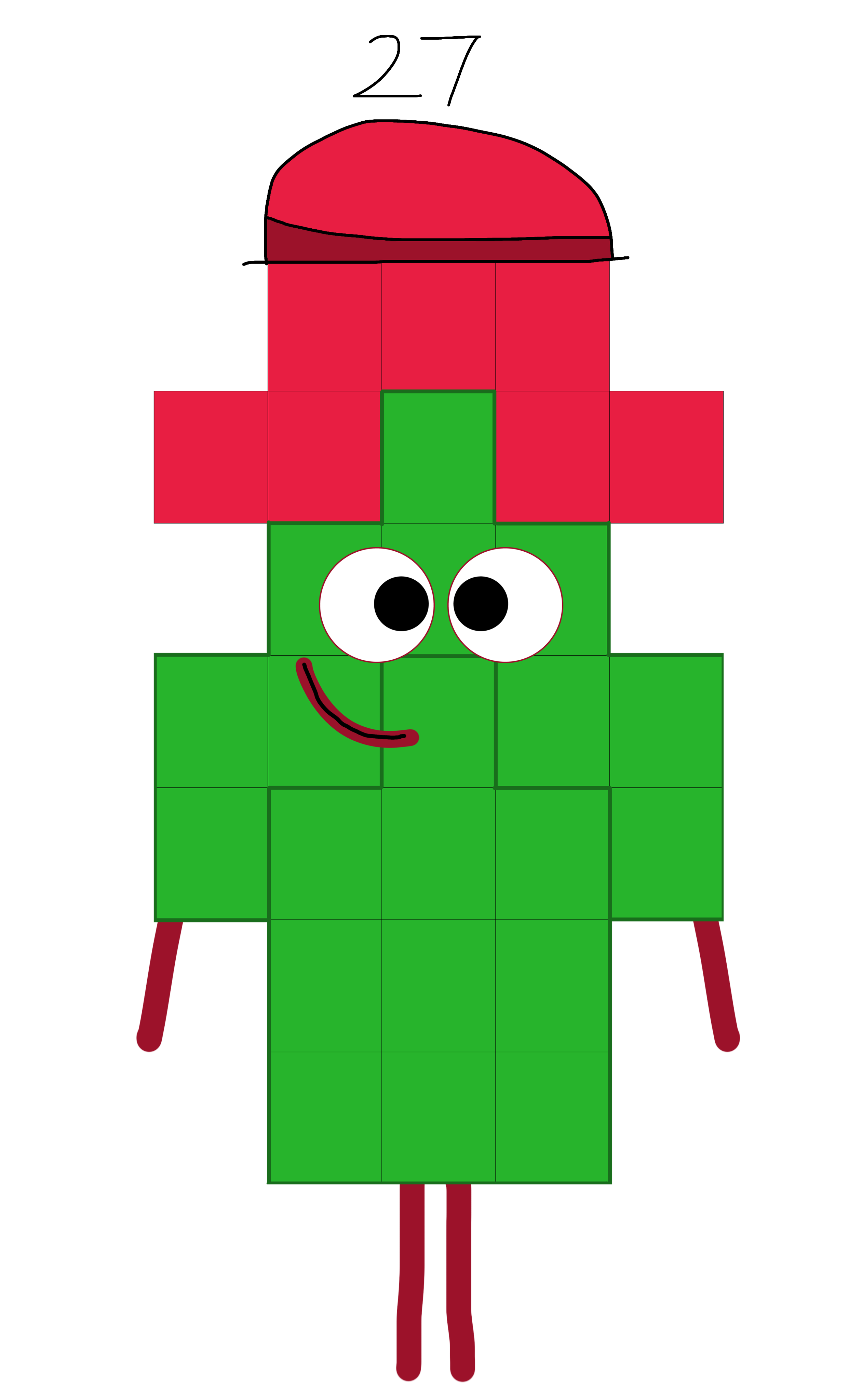 NumberBlock 27 By Mohammad2007 On DeviantArt numberblock-27-by-mohammad2007-on-deviantart